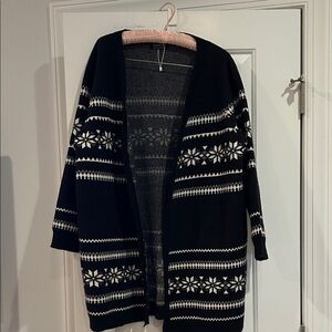 Black and White Women's Sweater